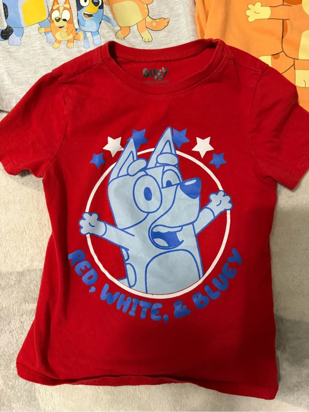 Bluey Kids Tee Bundle — Gray 